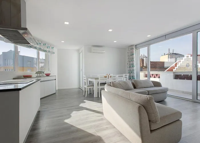 Casa Dos Terracos Penthouse Lejlighed São Martinho do Porto